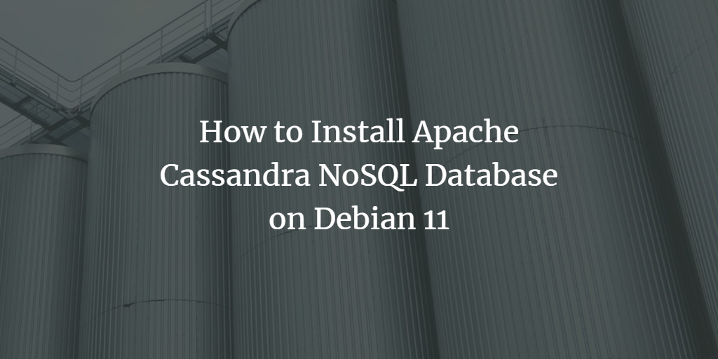 Cassandra NoSQL DB on Debian