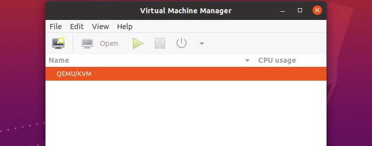 Virtual Machine Manager