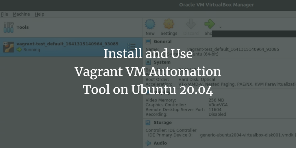 Use Vagrant with VirtualBox on Ubuntu