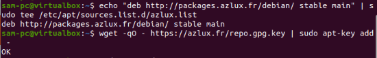 Add an external azlux's repository on Ubuntu 20.04
