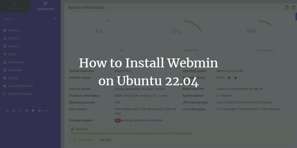 Webmin Ubuntu