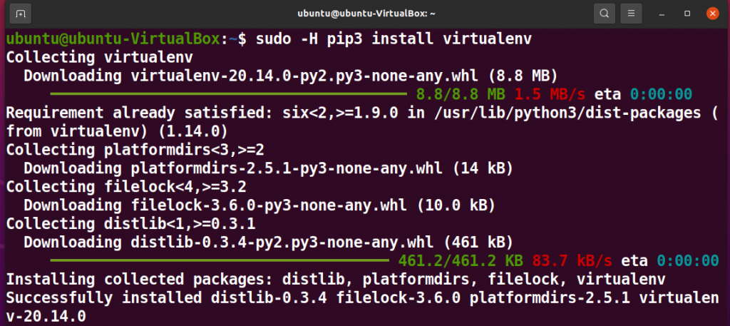 Jupyter Notebook Installation on Ubuntu 20.04