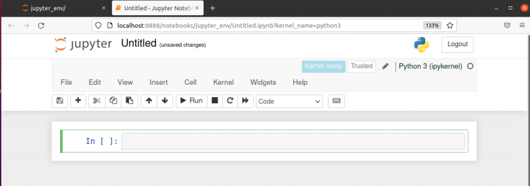 Jupyter Notebook Installation on Ubuntu 20.04