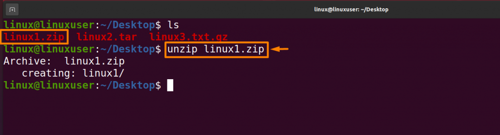 How to Unpack Files in Linux Terminal
