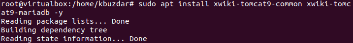 Install Ubuntu package for XWiki
